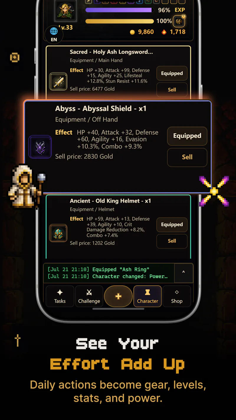 Habit Dungeon screenshot 5
