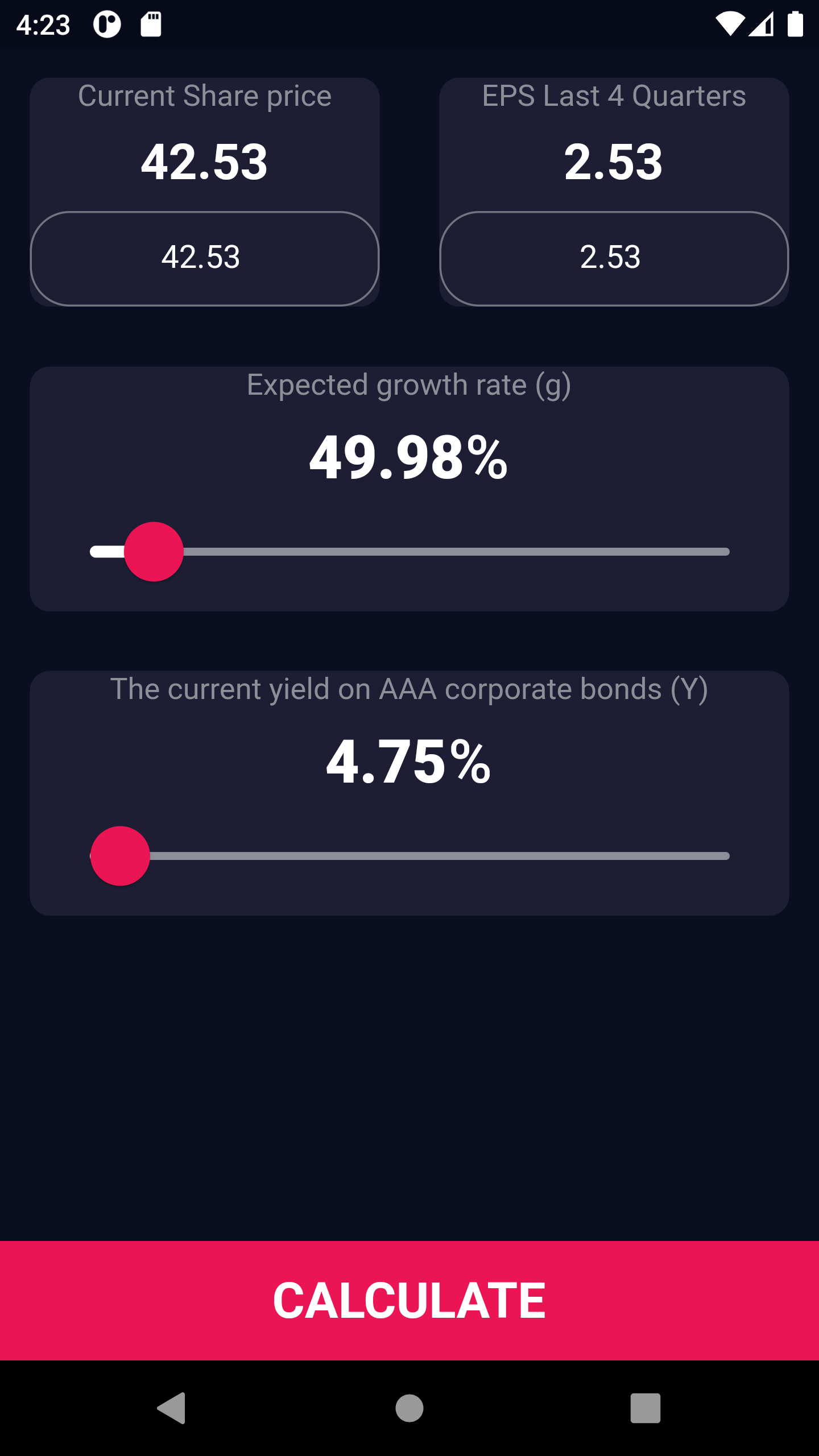 Graham Future Value Calculator gallery image