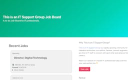 IT Support Job Board media 1