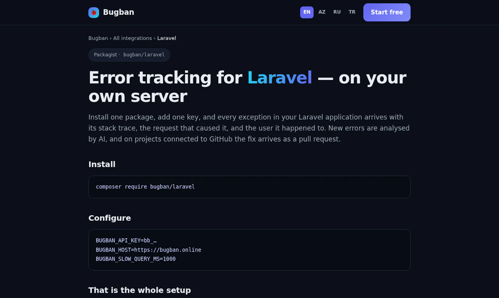 Bugban screenshot 3