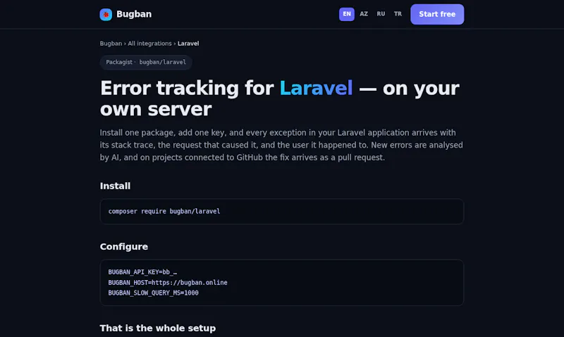 Bugban screenshot 3
