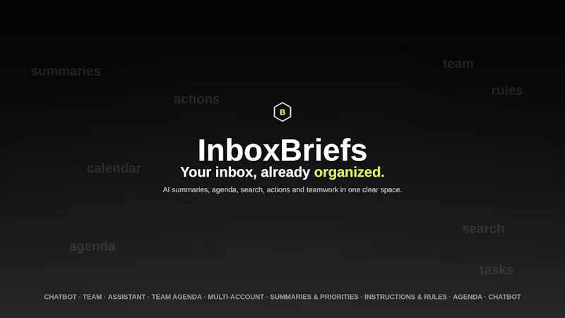 InboxBriefs screenshot 1 (video preview)