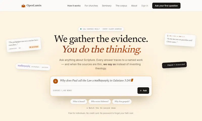 OpenLumin screenshot 3