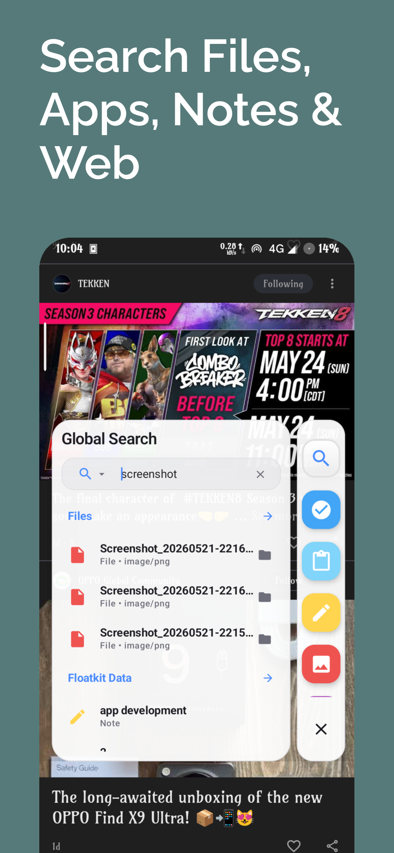 Floatkit - Sidebar and Search gallery image
