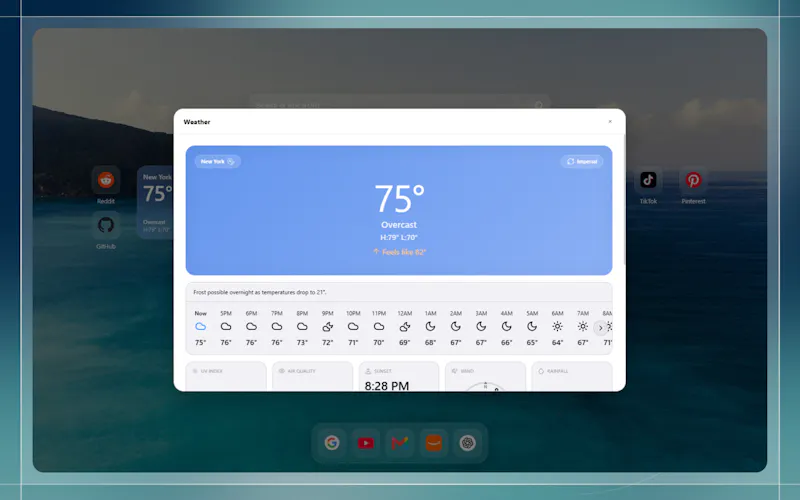 PrismTab — New Tab Dashboard screenshot 5