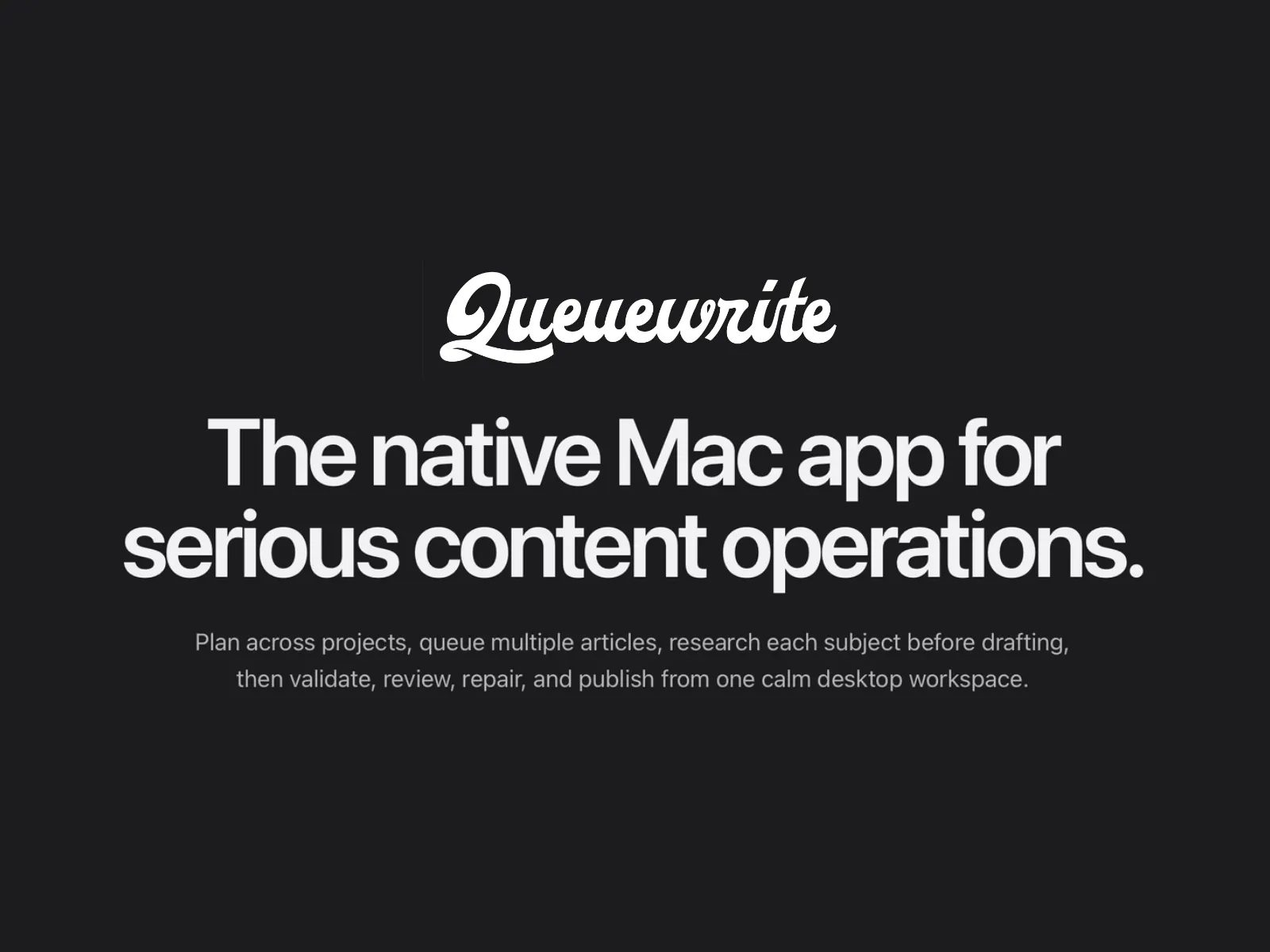 QueueWrite gallery image