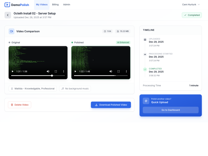 DemoPolish gallery image