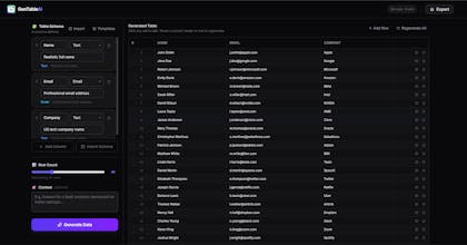 GenTable AI gallery image