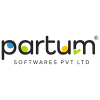 Partum Textile Management Software - Product Hunt launch logo and brand identity