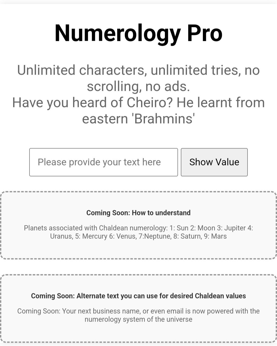 Numerology Pro media 1