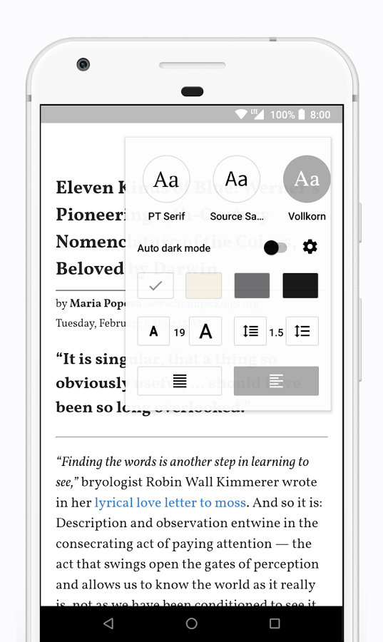 Readably gallery image