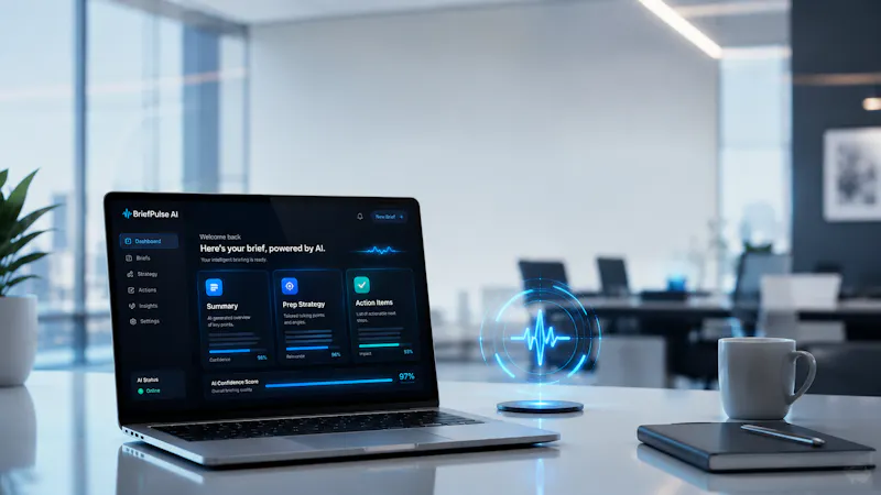 Pre-Meeting BriefPulse AI screenshot 4