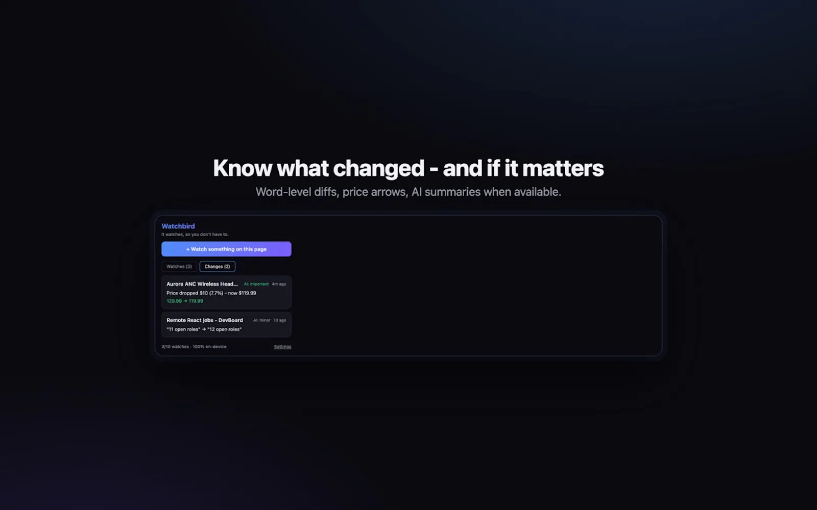 Watchbird screenshot 3