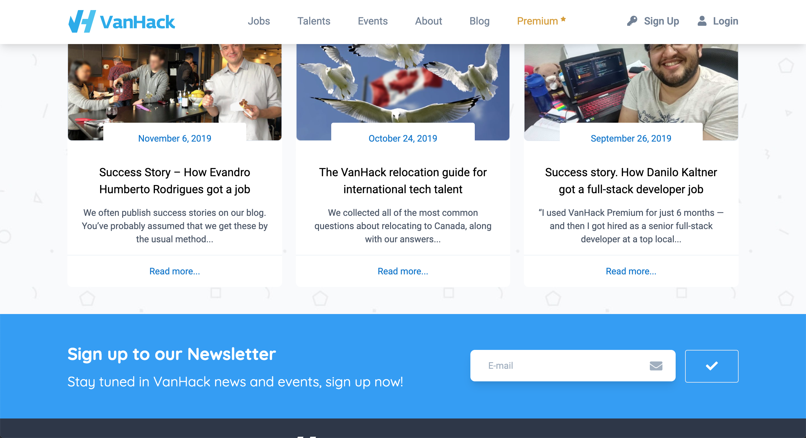 VanHackathon - VanHack Repagination gallery image