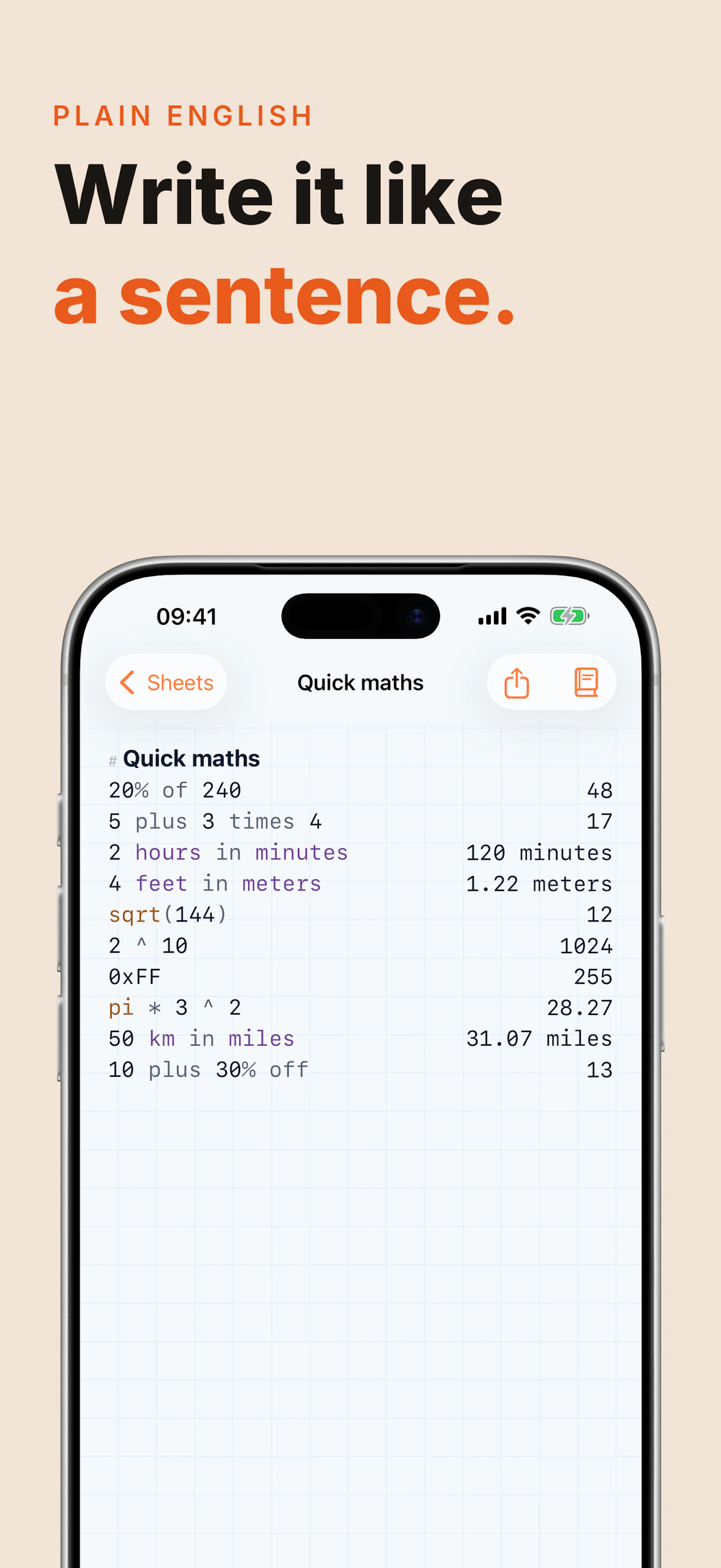 Sigma Notepad Calculator screenshot 3