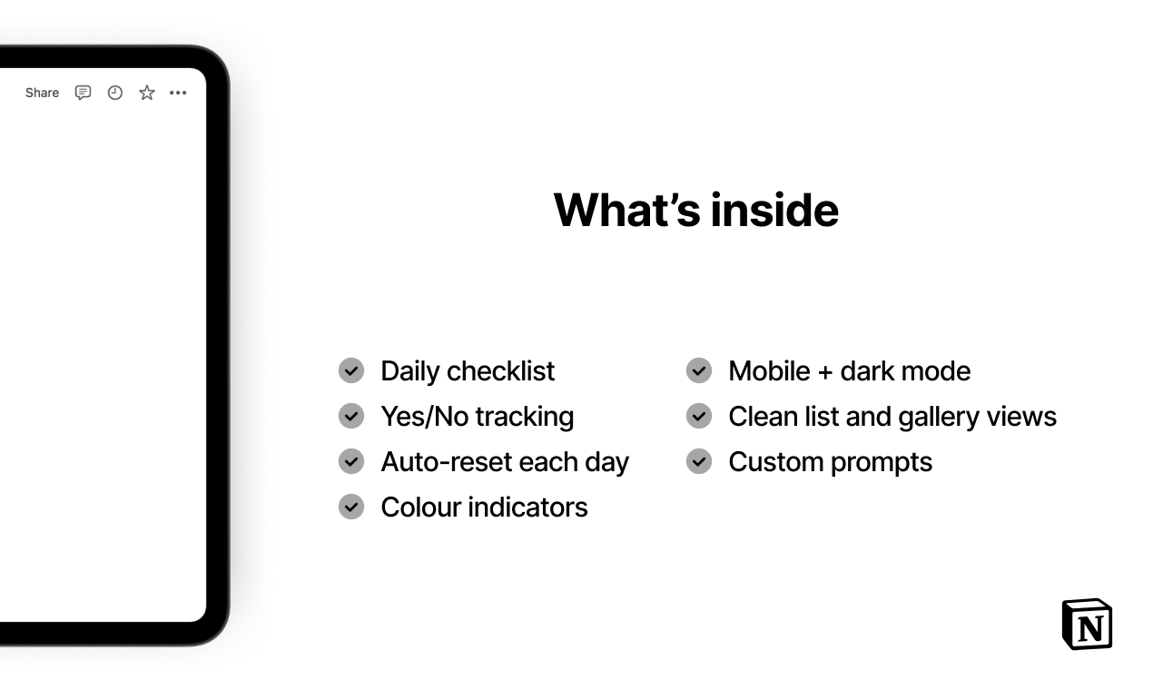 Did I Do? for Notion gallery image