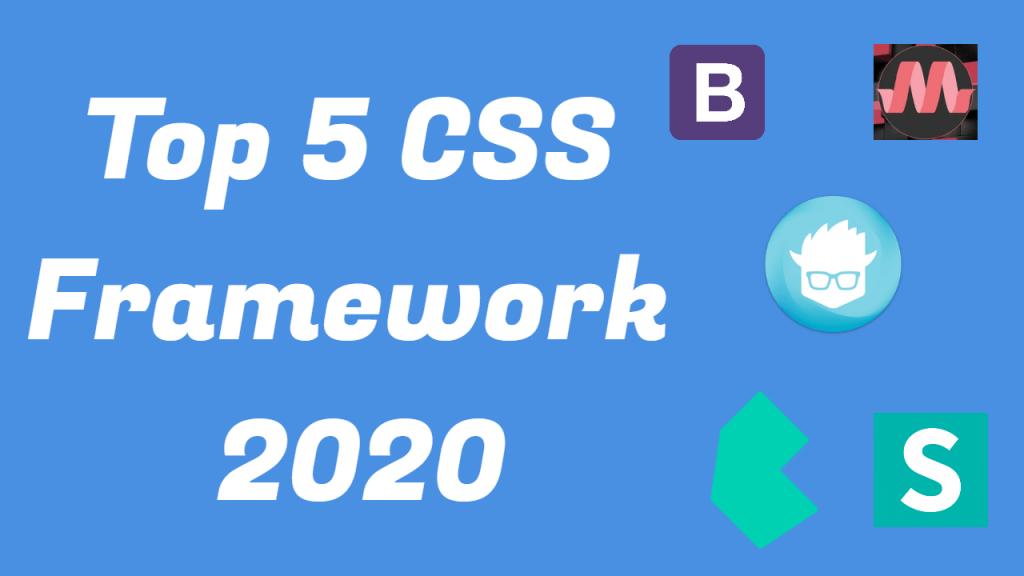 Top 5 CSS Framework 2020