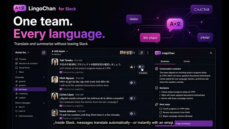 LingoChan screenshot 1 (video preview)