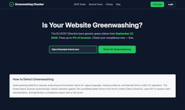 GreenClaims Scanner gallery image