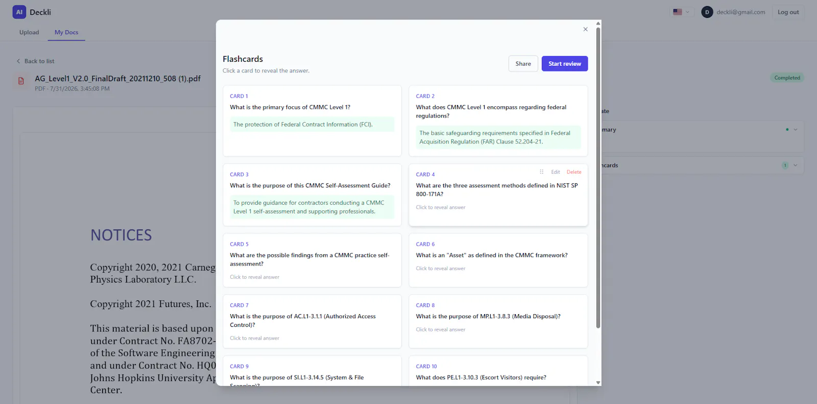 Deckli — Simple Flashcards screenshot 4