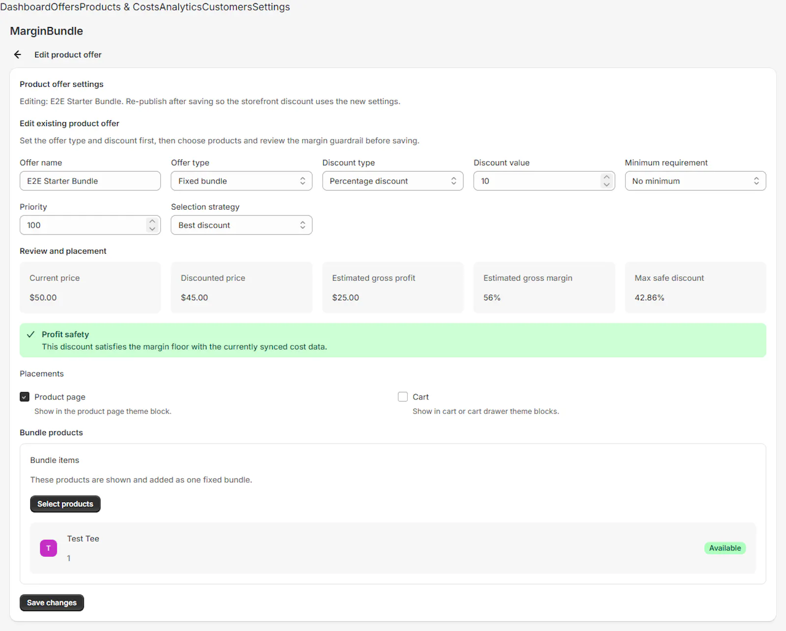 MarginBundle screenshot 3