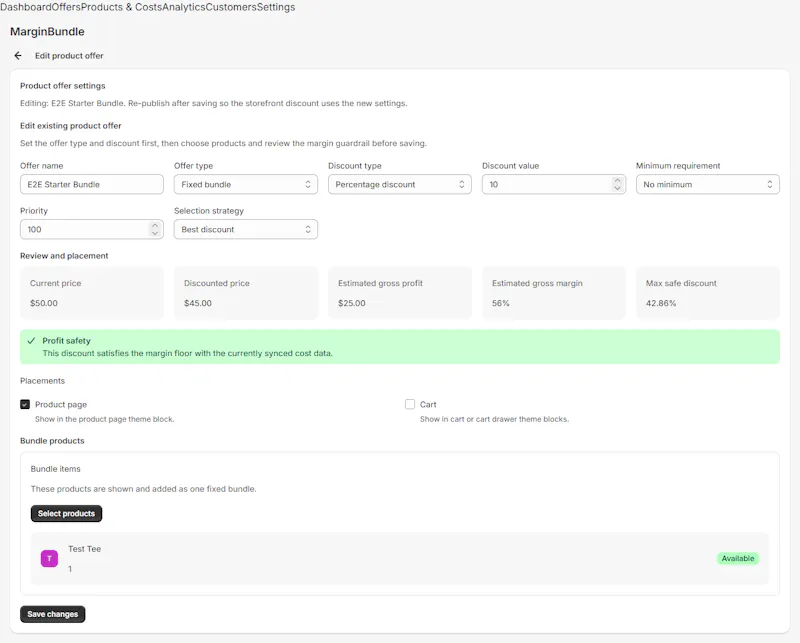 MarginBundle screenshot 3