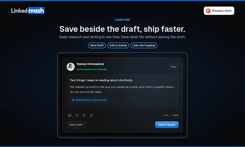 LinkedMash screenshot 2