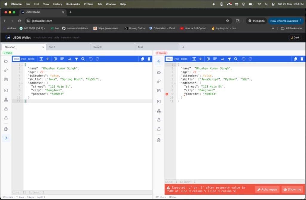 JSON Wallet Free Online JSON Editor gallery image