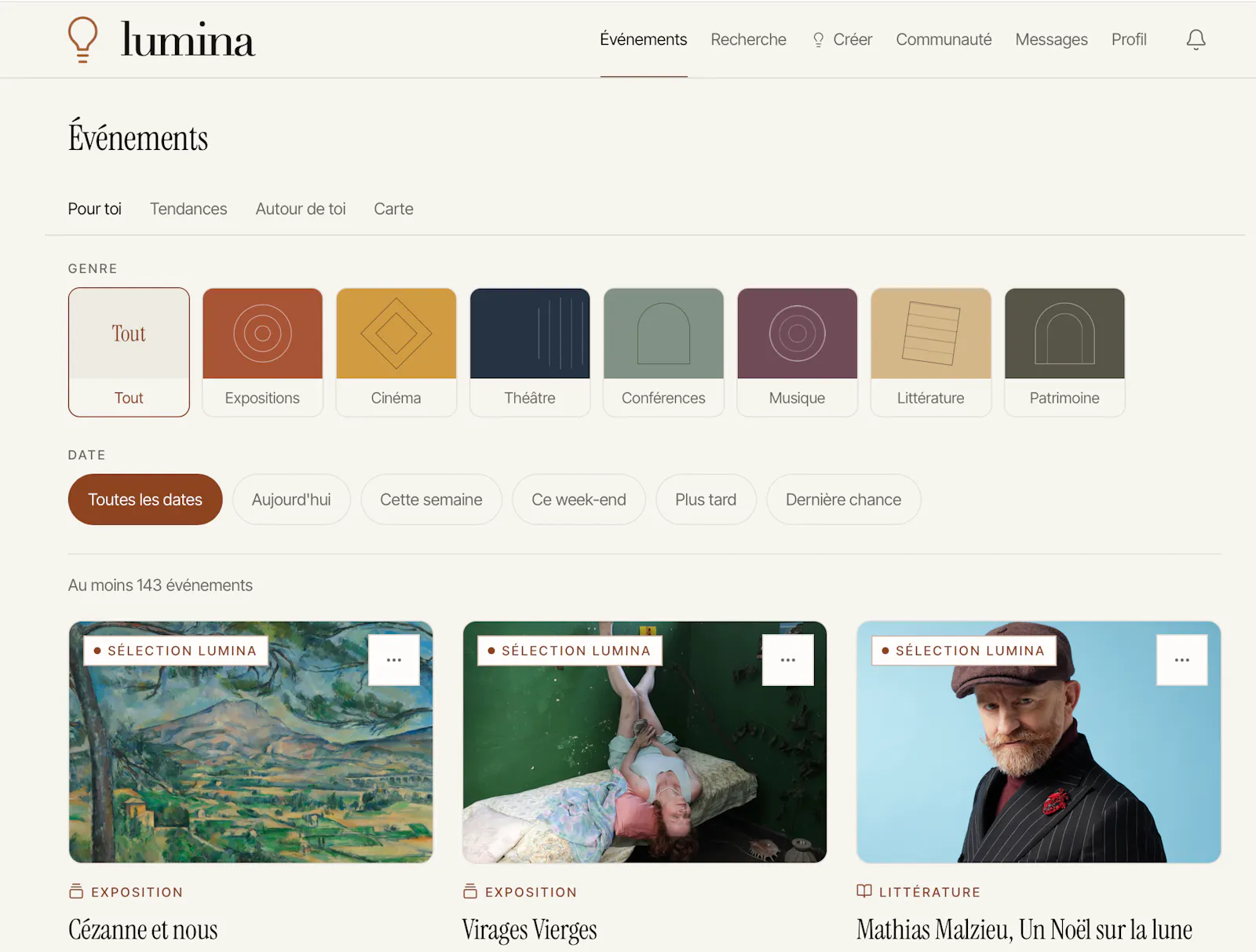 Lumina  screenshot 1