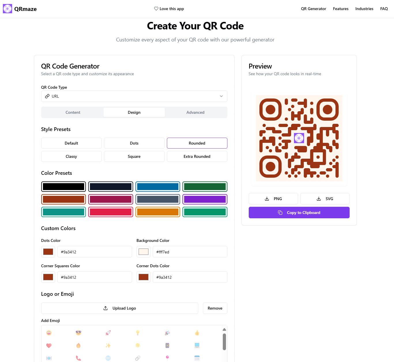 qrmanze - 멋진 사용자 정의 QR 코드를 무료로 만듭니다 미디어 3