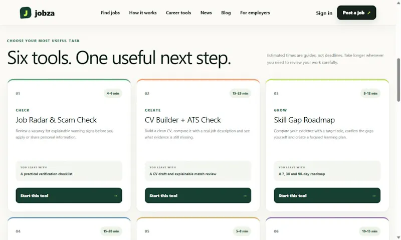 Jobza screenshot 3