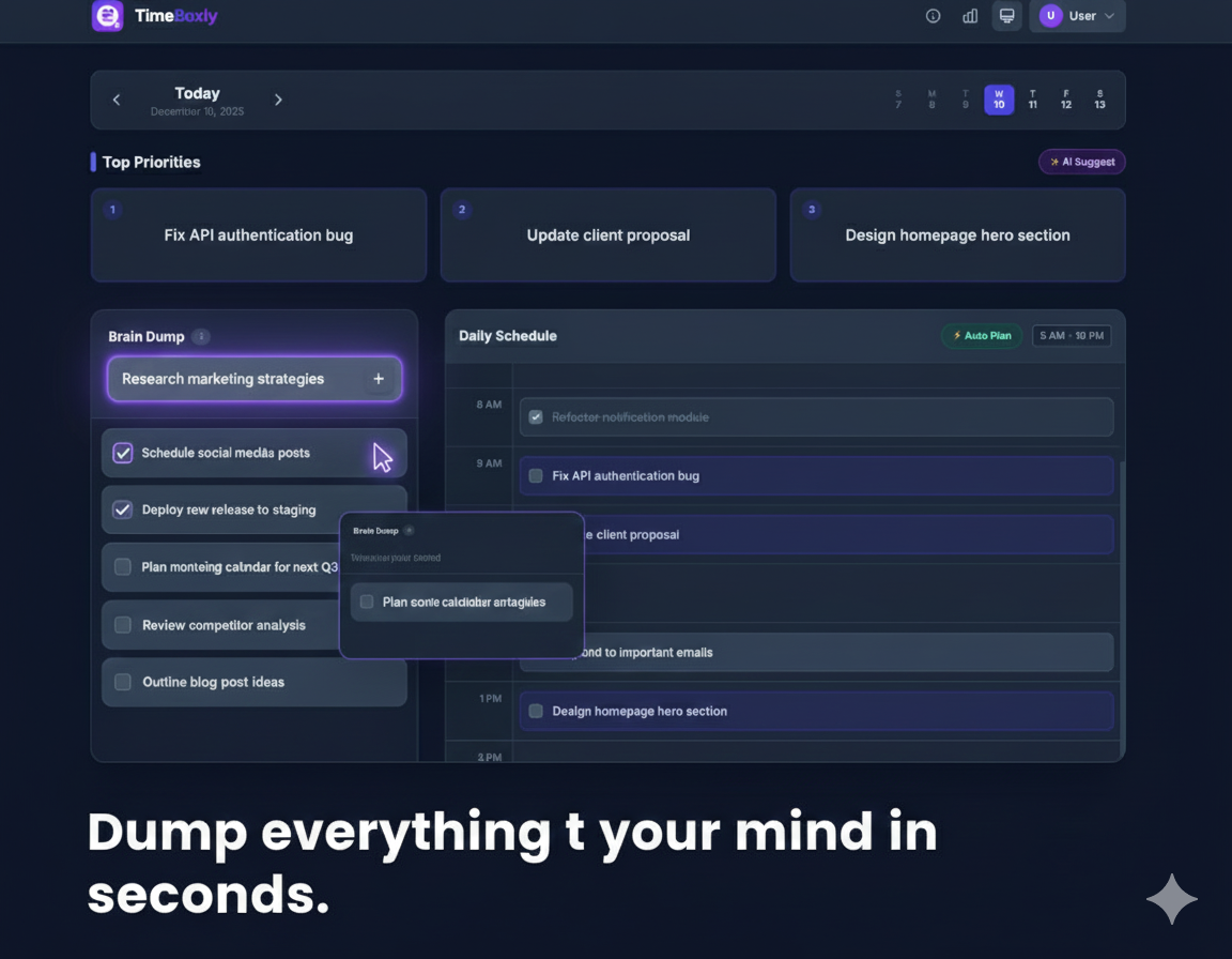 TimeBoxly - Screenshot 2 showing product features and functionality