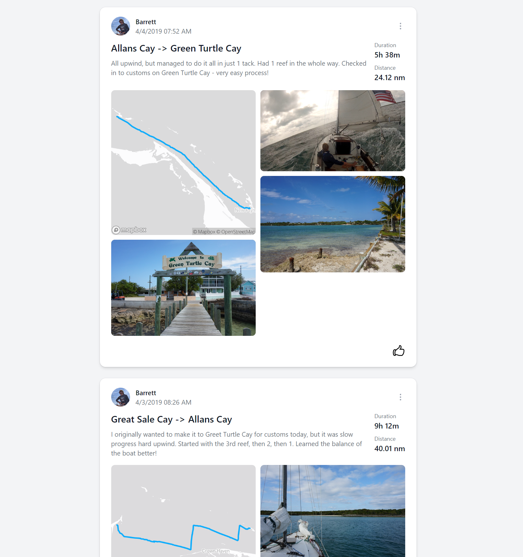 Sailjourn - Share your journeys on the water media 1