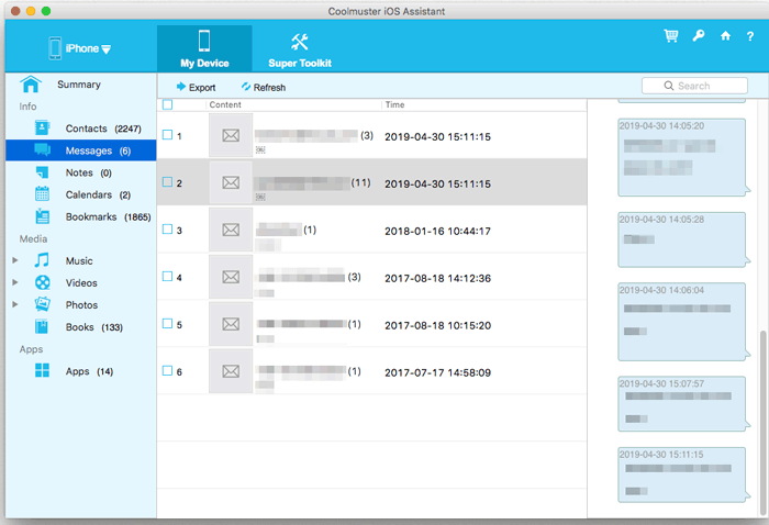Coolmuster iOS Assistant for Mac gallery image