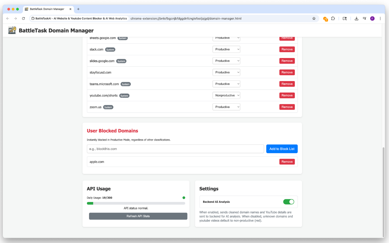 Battletaskai: AI Web Analytics & Blocker media 5