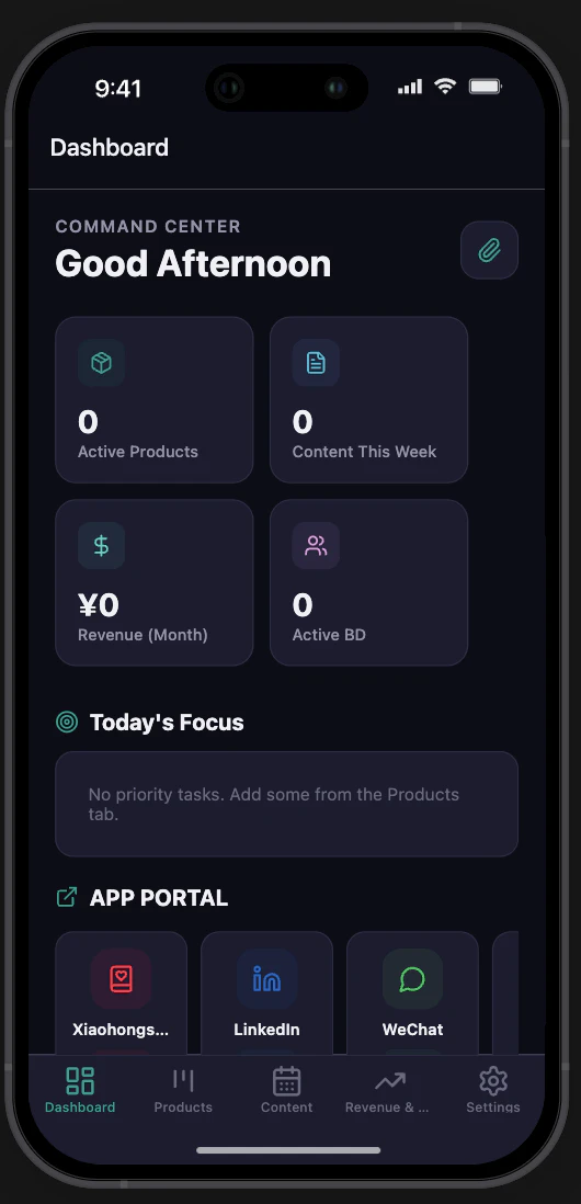 ⌘ Command Center（sfcc）