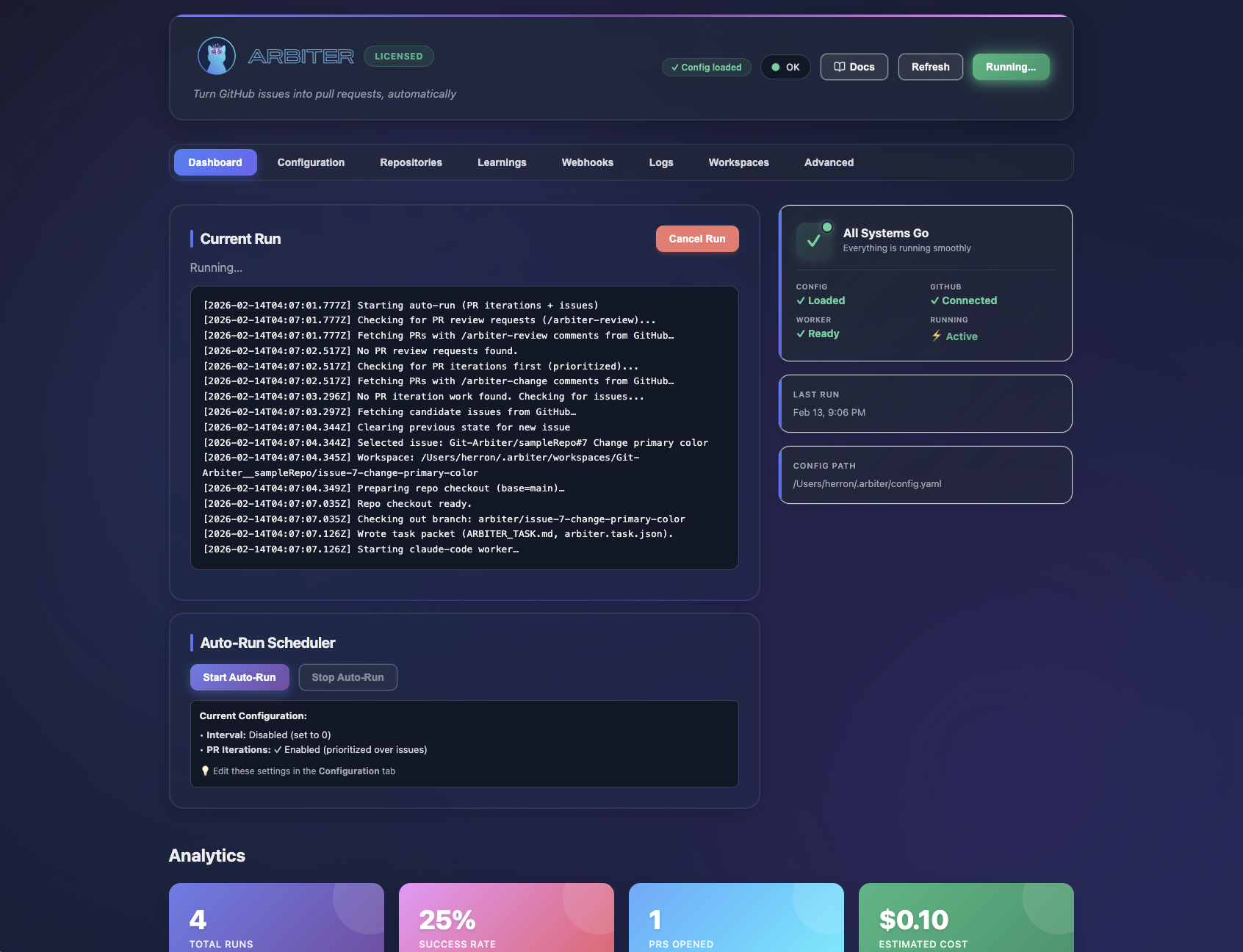 Arbiter gallery image