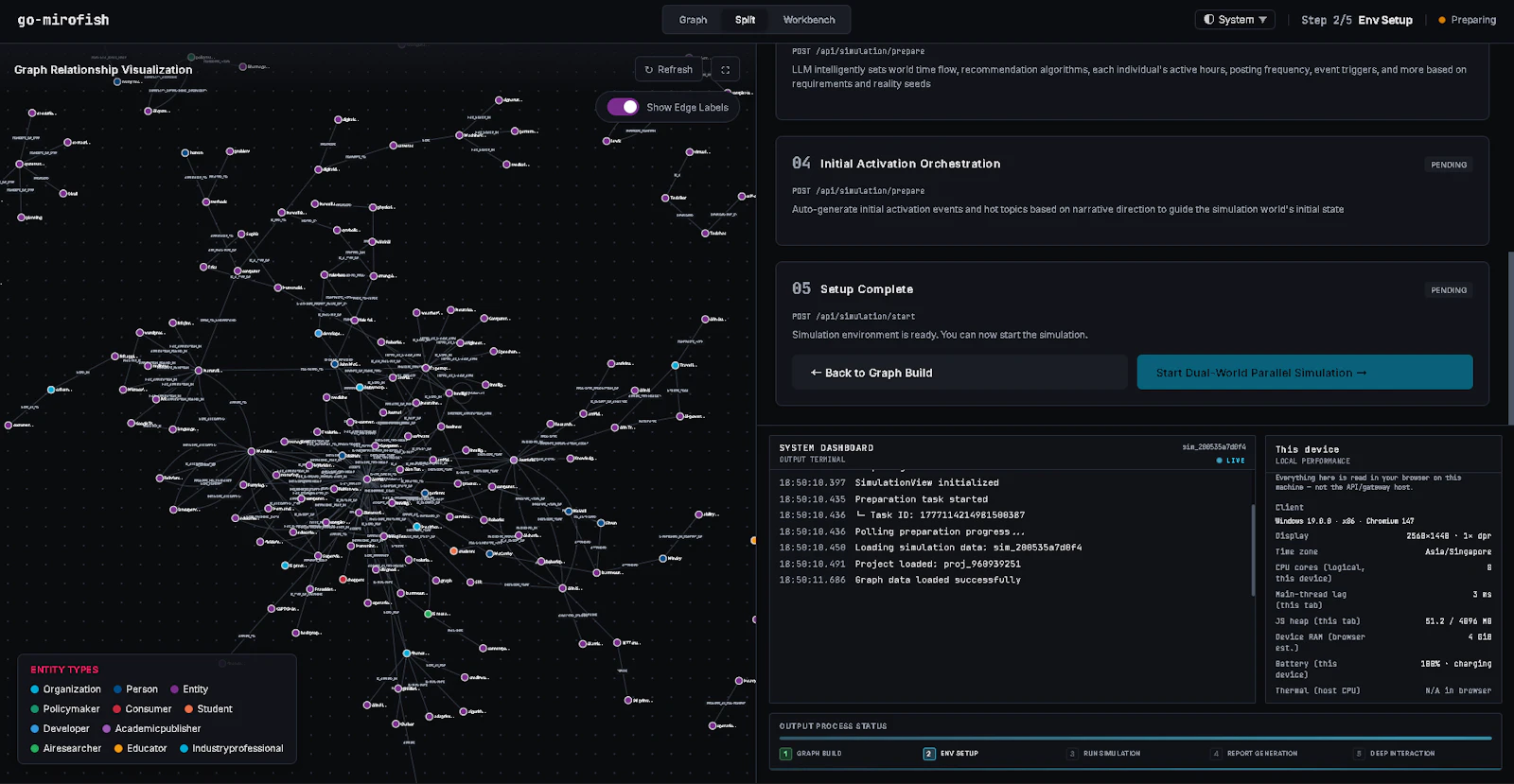 go-mirofish screenshot 8