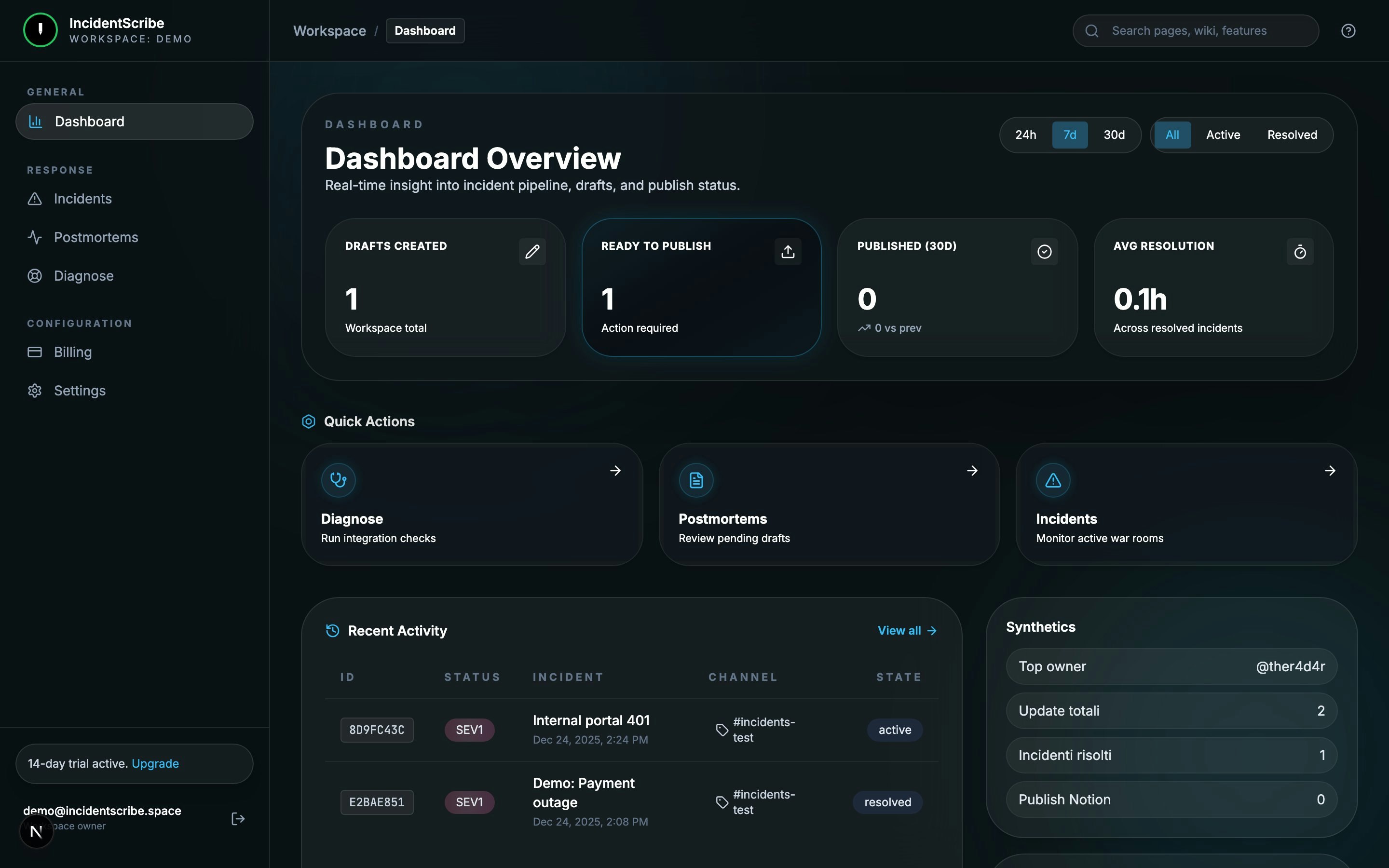 IncidentScribe screenshot 2 IncidentScribe screenshot 2