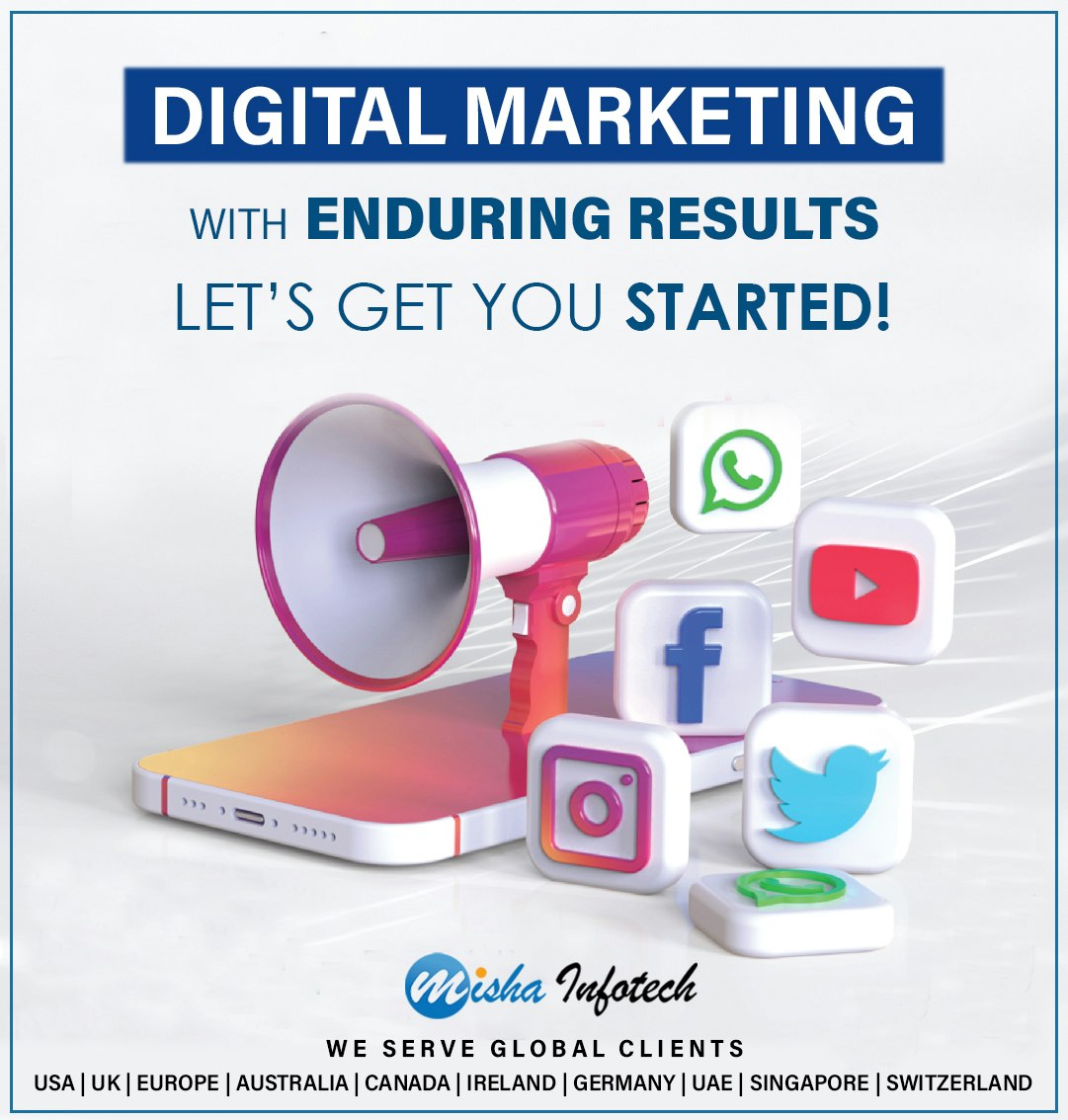 Digitale marketingdiensten - Wij zijn het toonaangevende digitale marketingbureau in India. media 1