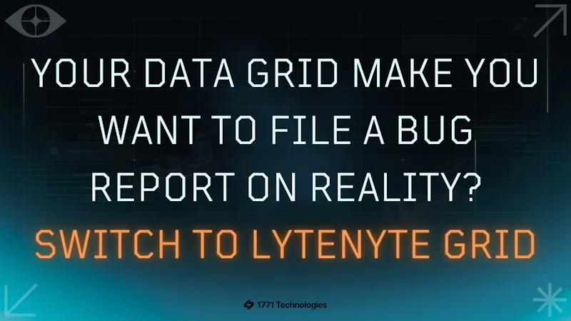 LyteNyte Grid 2.2 screenshot 1 (video preview)