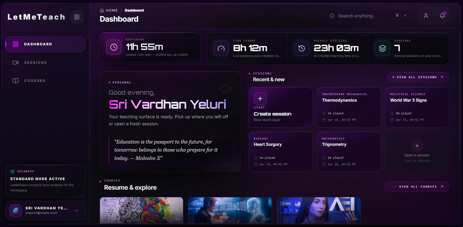 LetMeTeach screenshot 2