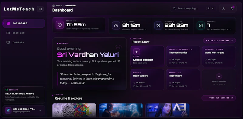 LetMeTeach screenshot 2