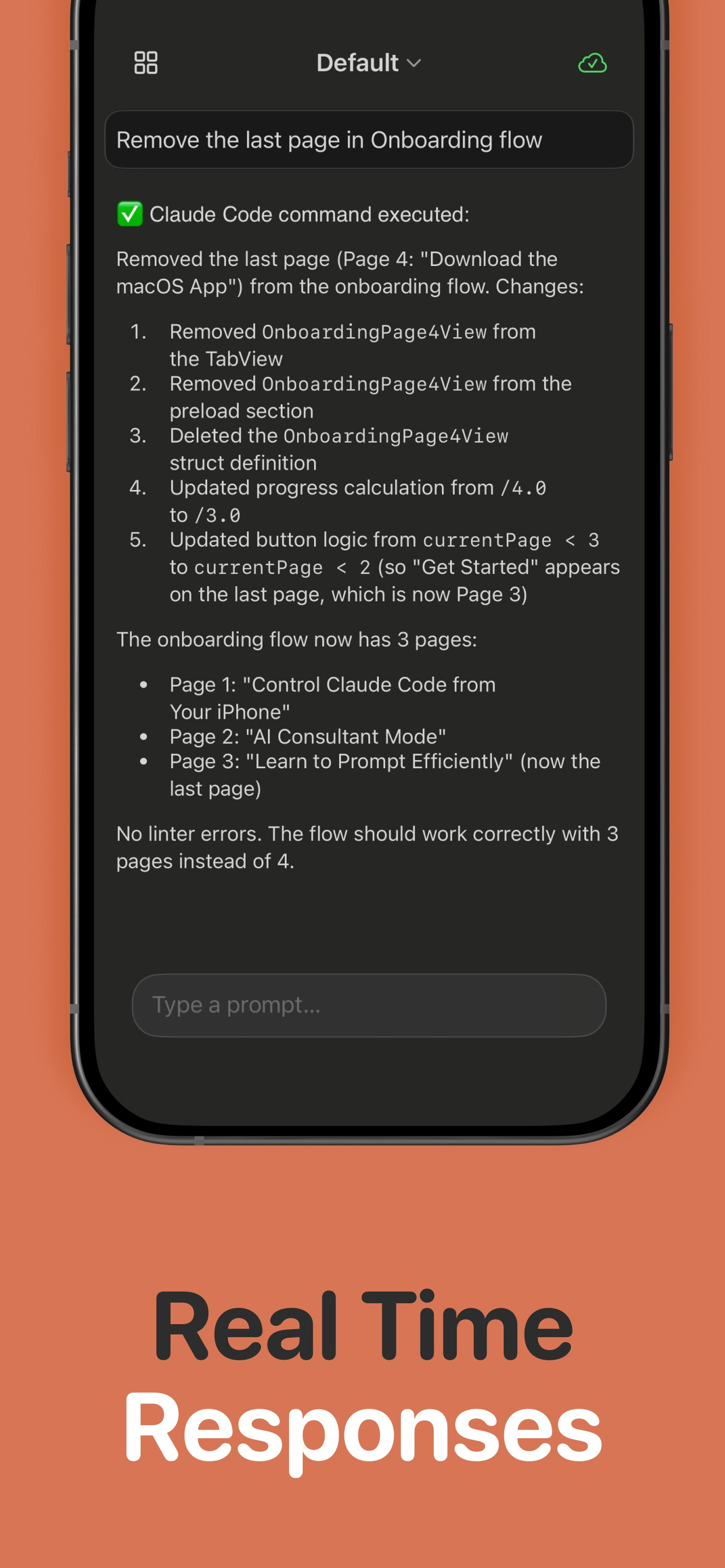 Mobile IDE for Claude Code gallery image