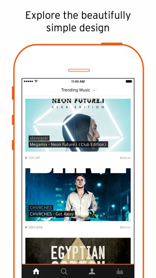 SoundCloud iOS gallery image