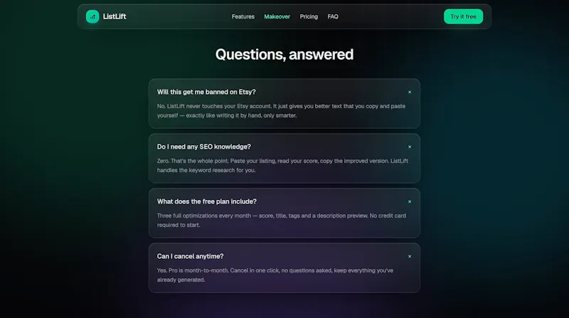 ListLift screenshot 3