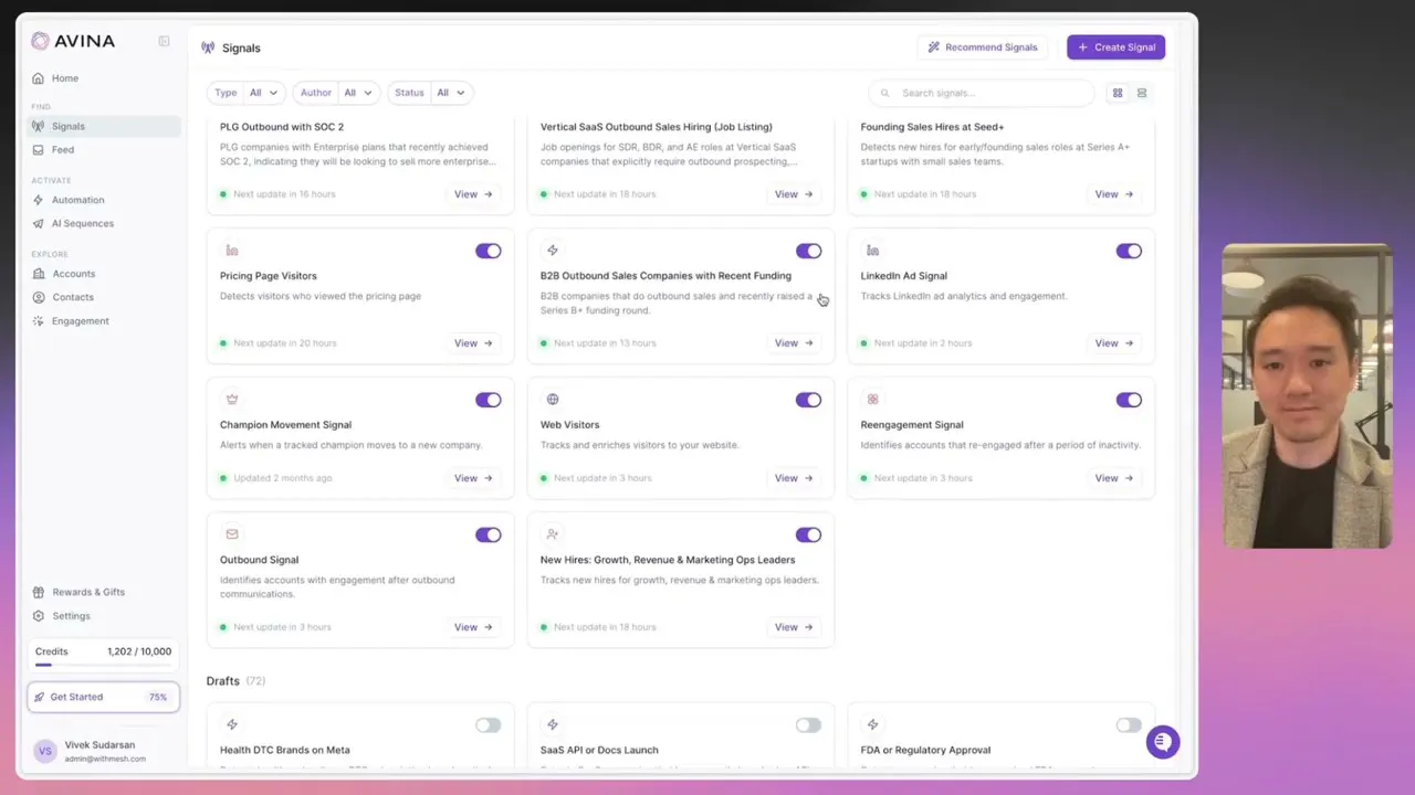 Avina screenshot 1