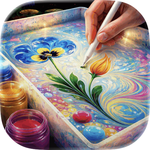 Ebru — Turkish Paper Marbling