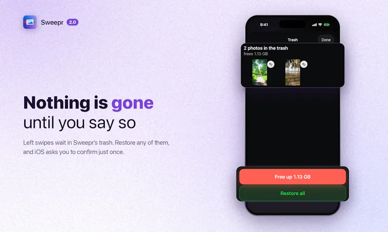 Sweepr 2.0 screenshot 5