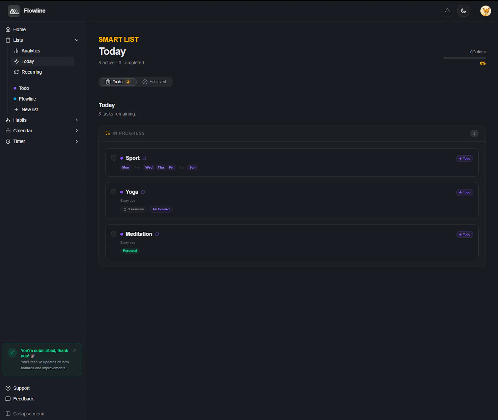 Flowline Workspace screenshot 3